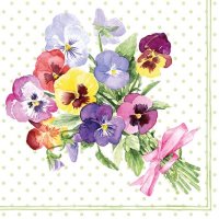 Papierserviette - groß - Bunch of Violets