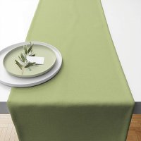 Tischläufer - Uni celadon green