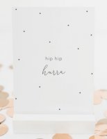 Postkarte - Hip Hip Hurra