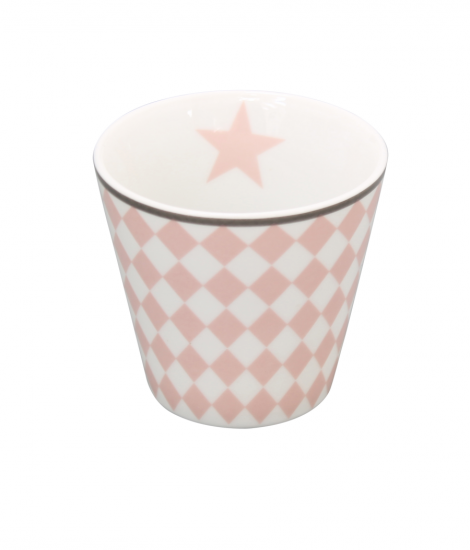 Krasilnikoff Espresso Cup - Harlekin pink - zum Schließen ins Bild klicken