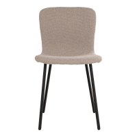 Stuhl - Chair - Esszimmer Stuhl - Bouclé beige