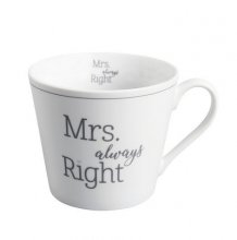 Tasse - Happy Cup - Mrs. always Right