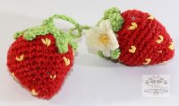 Erdbeere - Gehäkelt - Paar