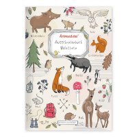Bastelbuch - Ausschneidebuch - Waldtiere