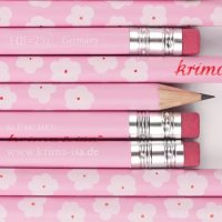 Bleistift - Blumen rosa