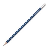Bleistift - Sterne dunkelblau