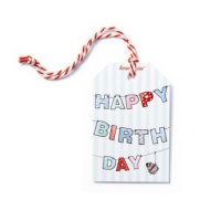 Geschenkanhänger - Happy Birthday