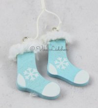 Hänger Winter Blau - Socken