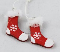 Hänger Winter Rot - Socken