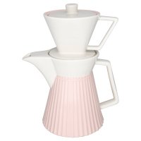Kaffeekanne mit Filter - Alice pale pink