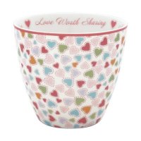 Latte Cup - Love pastel mix