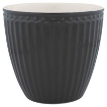 Latte Cup - Alice dark grey