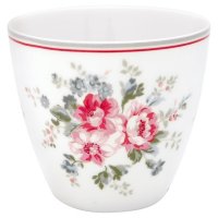 Latte Cup - Elouise white