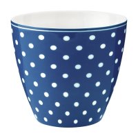Latte Cup - Spot blue