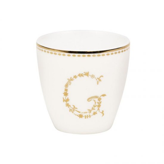 Mini Latte Cup - G gold - zum Schließen ins Bild klicken