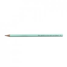 Bleistift - Wer glücklich ist hat mehr vom Leben