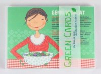 Geschenk Frau - GreenCards "Lizenz zum vegetarisch kochen"