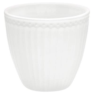 Latte Cup - Alice white - zum Schließen ins Bild klicken