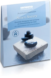 SENSENA Aromabadekissen "Basen Beauty" - zum Schließen ins Bild klicken